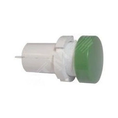 Лампа коммутаторная светодиодная СКЛ14А-Л-1-110 зеленая п.и. Лампа коммутаторная светодиодная СКЛ14А-Л-1-110 зеленая п.и.