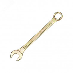 Ключ комбинированный 13 мм, желтый цинк
