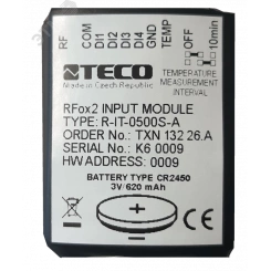 Радио модуль дискретных и аналоговых входов R-IT-0500S-A: RFox2, 4x DI сухой контакт, 1x AI, радио тип A Радио модуль дискретных и аналоговых входов R-IT-0500S-A: RFox2, 4x DI сухой контакт, 1x AI, радио тип A