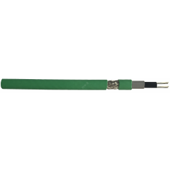Саморегулирующийся нагревательный кабель для      обогрева труб (внутр/внеш) 15 Вт/м, 20AWG,        фторопласт