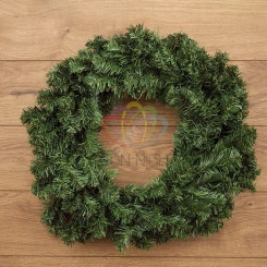 Еловый домашний венок, диаметр 60см Еловый домашний венок, диаметр 60см