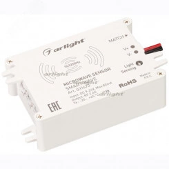 Выключатель SMART-WAVE (9-24V, 2.4G) (ARL, IP20 Пластик, 5 лет)