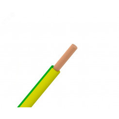 Провод силовой ПуГВ нг(А)  LS 0,75 желто-зеленый ТРТС