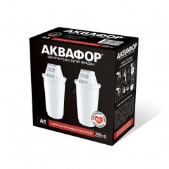 Комплект модулей сменных фильтрующих Аквафор А5 (2 шт.) Комплект модулей сменных фильтрующих Аквафор А5 (2 шт.)