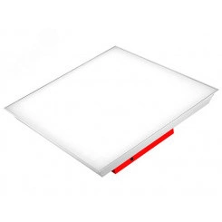 Светильник LED ОФИС КОМФОРТ с БАП (СВО) 40Вт 4400/420Лм 5,0К IP20 опал 3 часа в аварийном режиме (LE-СВО-03-040-0627-20Х-STABILAR2-3)