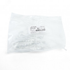Дюбель-хомут для плоского кабеля (5-10мм) полипропилен белый (DIY упаковка 10шт) Stekker