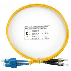 Шнур оптический duplex 1,5м SC-ST 9/125 sm LSZH FOP(d)-9-SC-ST-1,5m Шнур оптический duplex 1,5м SC-ST 9/125 sm LSZH FOP(d)-9-SC-ST-1,5m