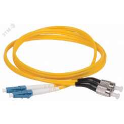 Патч-корд оптический 9/125 (OS2) FC/UPC-LC/UPC (Duplex) 5м Патч-корд оптический 9/125 (OS2) FC/UPC-LC/UPC (Duplex) 5м