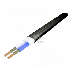 Кабель силовой ВВГ-П нг(А)-FRLSLTx 2х1.5 ок(N)-0.66 черный барабан