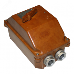 Выключатель автоматический АК50Б-2МОМ2 постоянный 50А 6Iн IP54 (с сальниками) регистр ТУ16-522.136-78