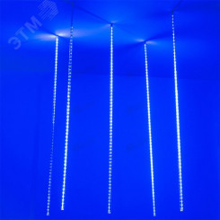 Гирлянда светодиодная декоративная ARD-ICEFALL-CLASSIC-D12-1000-5PCS-CLEAR-120LED-LIVE BLUE (230V, 11W) (ARDCL, IP65)