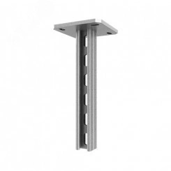 Подвес потолочный СТРАТ двойной 41х21х800, толщ. 2,5 мм, гальван. цинк Подвес потолочный СТРАТ двойной 41х21х800, толщ. 2,5 мм, гальван. цинк