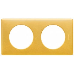 Celiane. Рамка 2-постовая. Цвет  Латунь