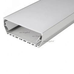 Профиль с экраном ALU-POWER-116-2000 ANOD+FROST (ARL, Алюминий)