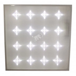 Светильник светодиодный ДВО-44Вт, IP20, 5000К, 3900Лм, призм. Светильник светодиодный ДВО-44Вт, IP20, 5000К, 3900Лм, призм.