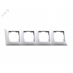 Мария Рамка четырехместная МРФИ11.13.00.00, белый