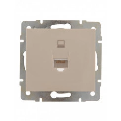 Розетка RAIN компьютерная крем Розетка RAIN компьютерная крем