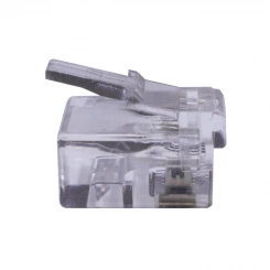 Коннекторы 6P6C (Телефонные разъемы) (RJ-11) Уп. 100шт. Коннекторы 6P6C (Телефонные разъемы) (RJ-11) Уп. 100шт.