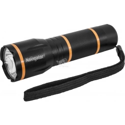 Фонарь светодиодный NPT-CM10-3AAA 3В LEDт 120лм 180м металл