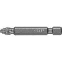 Биты ''Мастер'' кованые, хромомолибденовая сталь, тип хвостовика E 1/4'', PH2, 50мм, 2шт