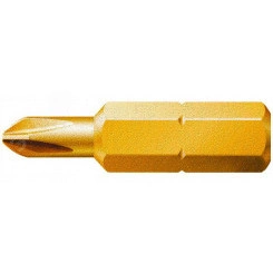 Бита 851/1 RDC PH алмазное покрытие узкий стержень для саморезов для гипсокартона хвостовик 1/4 C 6.3 PH 2 x 25 мм