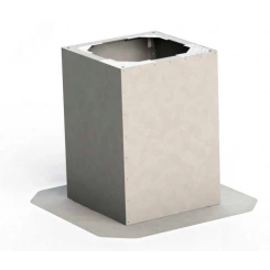 Стакан монтажный шумоглушащий для крышного вентилятора VRA-355 H=1000 мм