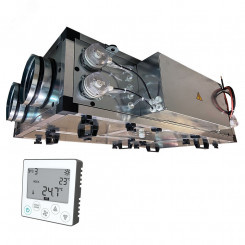 Установка вентиляционная приточно-вытяжная NoDe1-800(25m)/RP.VAC(D250)W