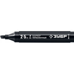 Маркер с увеличенным объемом МП-300К черный, 2-5 мм клиновидный перманентный