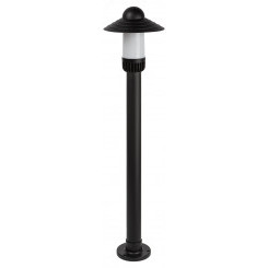 Садово-парковый светильник ЭРА НТУ 01-60-010 Поллар напольный черный IP54 Е27 max60Вт h1060мм