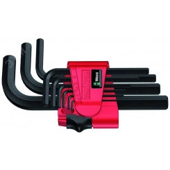 Набор Г-образных ключей 1.5 - 10 мм 9 предметов. 950/9 Hex-Plus BlackLaser 7 Набор Г-образных ключей 1.5 - 10 мм 9 предметов. 950/9 Hex-Plus BlackLaser 7