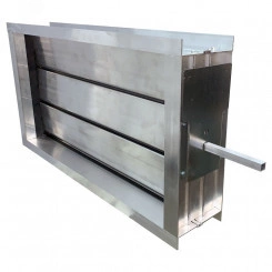 Заслонка воздушная Z-5025 с площадкой под привод Заслонка воздушная Z-5025 с площадкой под привод