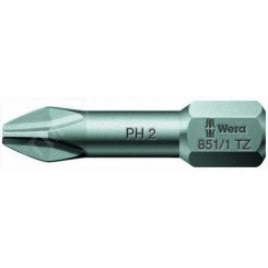 Бита торсионная 851/1 TZ PH вязкая твердость хвостовик 1/4 C 6.3 PH 3 x 25 мм Бита торсионная 851/1 TZ PH вязкая твердость хвостовик 1/4 C 6.3 PH 3 x 25 мм