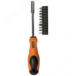 Отвертка с набором бит Отвертка с набором бит