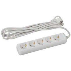 Удлинитель 5х3м с заземл. 16А IP20 U-5e-3m-3х1 ПВС 3х1 Эра Б0028376 Удлинитель 5х3м с заземл. 16А IP20 U-5e-3m-3х1 ПВС 3х1 Эра Б0028376