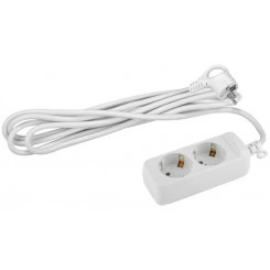 Удлинитель 2х5м с заземл. 10А IP20 ПВС 3х0.75 Эра Б0038574 Удлинитель 2х5м с заземл. 10А IP20 ПВС 3х0.75 Эра Б0038574