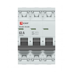 Выключатель нагрузки 3п 63А ВН-63N PROxima EKF S63363