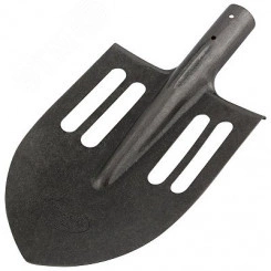 Лопата штыковая 115600 облегченная (рельсовая сталь) (600гр) Лопата штыковая 115600 облегченная (рельсовая сталь) (600гр)