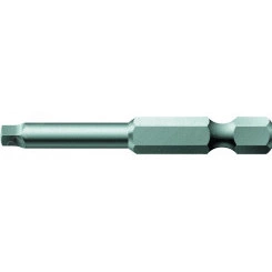 Бита 868/4 Z Robertson под внутренний квадрат вязкая твердость хвостовик 1/4 E 6.3 # 1 x 70 мм