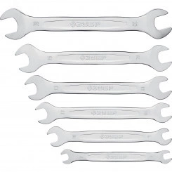 Набор рожковых гаечных ключей 6 шт, 6 - 19 мм Набор рожковых гаечных ключей 6 шт, 6 - 19 мм