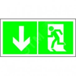 Пластина Указатель двери эвакуац. выхода (левостор.) PP-36162.E40