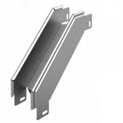 Угловой соединитель внешний к лотку УЛ 150х65, толщ. 1,5 мм, Сендзимир цинк Угловой соединитель внешний к лотку УЛ 150х65, толщ. 1,5 мм, Сендзимир цинк