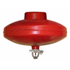 Модуль порошкового пожаротушения МПП-7/68К МИГ (диск) (68°С) красный