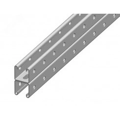 STRUT-профиль двойной 41х41х2,5х3000 HDZ EKF STRUT-профиль двойной 41х41х2,5х3000 HDZ EKF