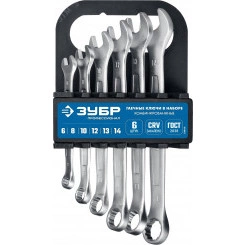 Набор комбинированных гаечных ключей 6 шт, 6 - 14 мм Набор комбинированных гаечных ключей 6 шт, 6 - 14 мм