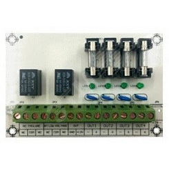 Модуль ST-PS104FBR расширения для блока питания на 2 тревожных релейных выхода и 4 выхода с индивидуальными предохранителями