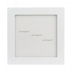 Светильник DL-172x172M-15W Warm White (ARL, IP40 Металл, 3 года)