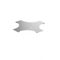 Крышка на ответвитель крестообразный LT осн. 100 S=1мм R=300мм оцинк.