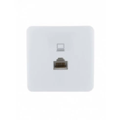 VIOLA Розетка компьютерная белый (12шт/144шт) VIOLA Розетка компьютерная белый (12шт/144шт)