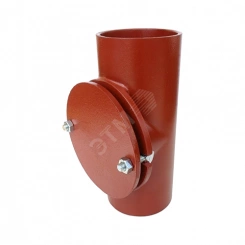 Ревизия чугун SML Ду 50 с круглой крышкой безраструбная Ревизия чугун SML Ду 50 с круглой крышкой безраструбная