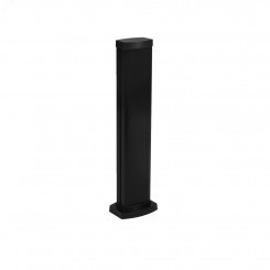 Универсальная мини-колонна алюминиевая с крышкой из алюминия 1 секция, высота 0,68 метра, цвет черный